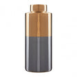 Stellar Grey Large Metallic Vase