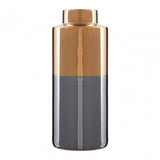 Stellar Grey Large Metallic Vase