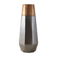 Jet Small Metallic Vase