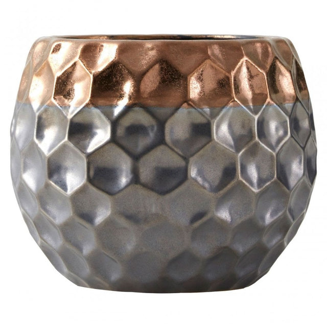 Galaxy Small Metallic Planter