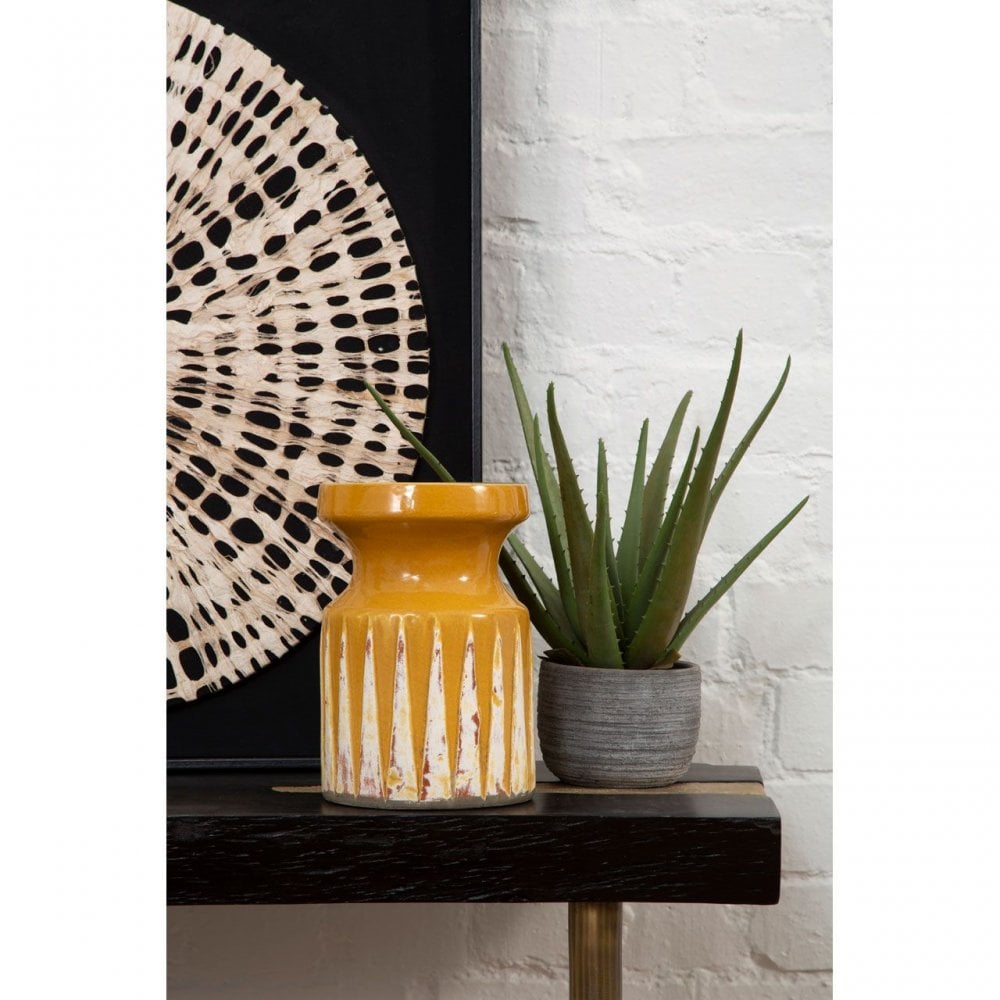 Theo Small Earthenware Vase