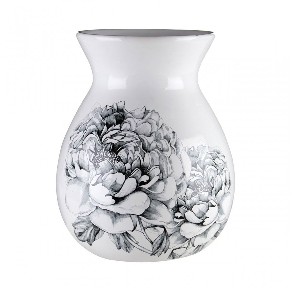White And Black Bloom