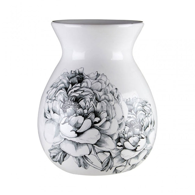 White And Black Bloom
