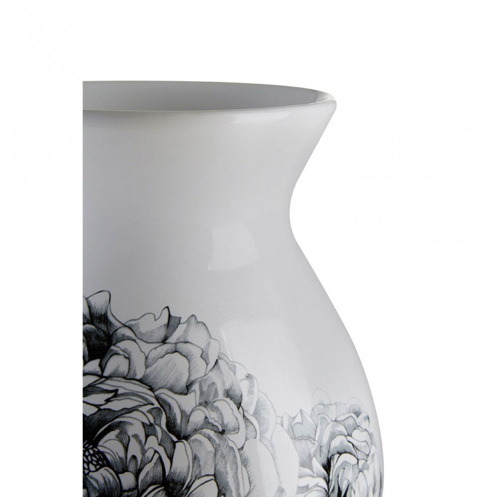 White And Black Bloom