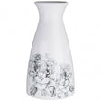 White And Black Bloom Vase