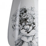 White And Black Bloom Vase
