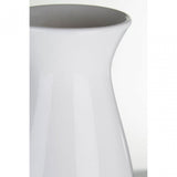 White And Black Bloom Vase