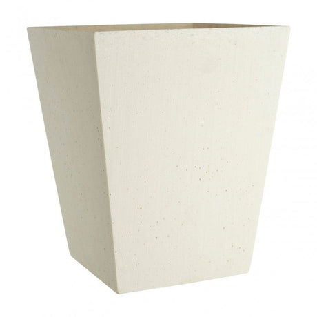 White Polyresin Large Vase