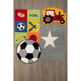 Kids Football Rug