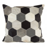 Safira Black/White/Grey Cushion Cover