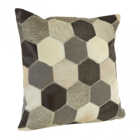 Safira Black/White/Grey Cushion Cover