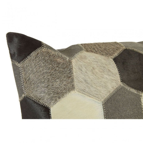 Safira Black/White/Grey Cushion Cover