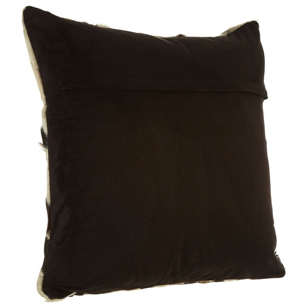 Safira Black/White Patchwork Cushion Cover