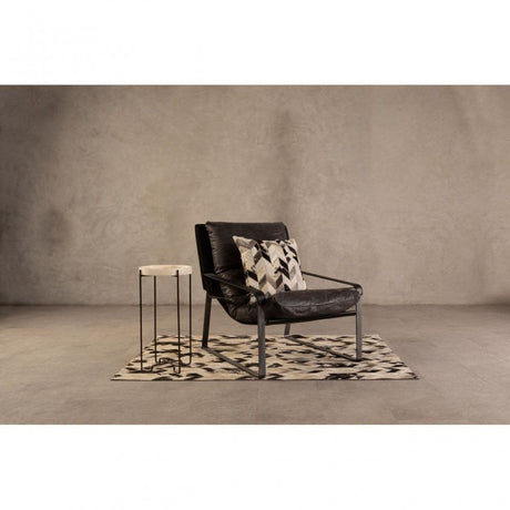 Safira Black/White Patchwork Cushion Cover