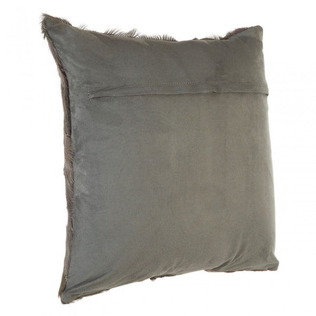 Safira Light Grey Patchwork Cushion Cover