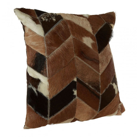 Safira Natural Patchwork Cushion Cover