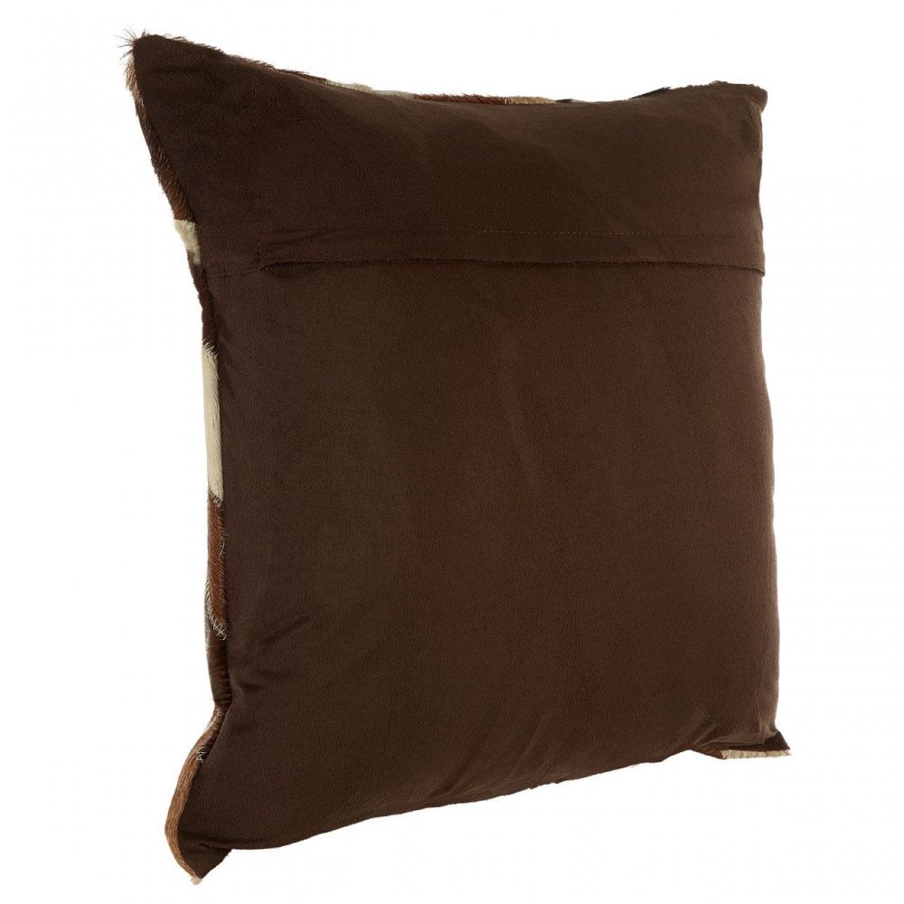 Safira Natural Patchwork Cushion Cover