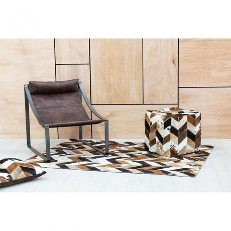 Safira Natural Patchwork Cushion Cover