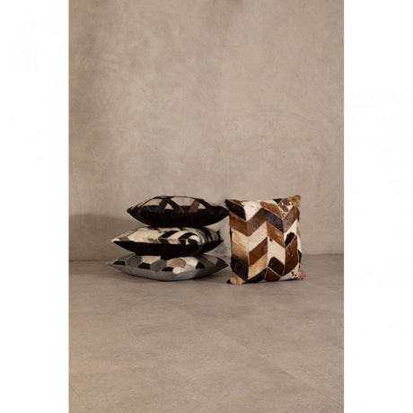 Safira Natural Patchwork Cushion Cover