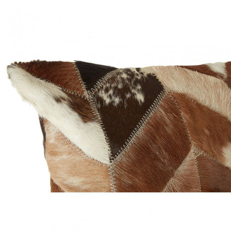 Safira Natural Patchwork Cushion Cover