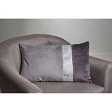 Kensington Townhouse Grey Rectangular Cushion