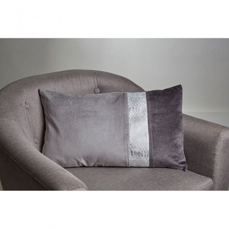 Kensington Townhouse Grey Rectangular Cushion