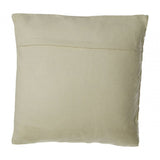 Fifty Five South Silver Check Square Cushion
