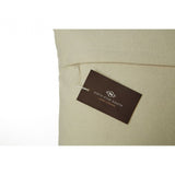 Fifty Five South Silver Check Square Cushion