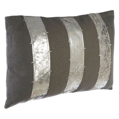 Kensington Townhouse Grey And Silver Cushion