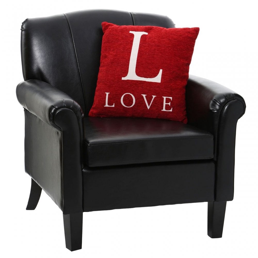 Words 'Love' Red Cushion
