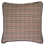 Heritage Large Beige Check Cushion
