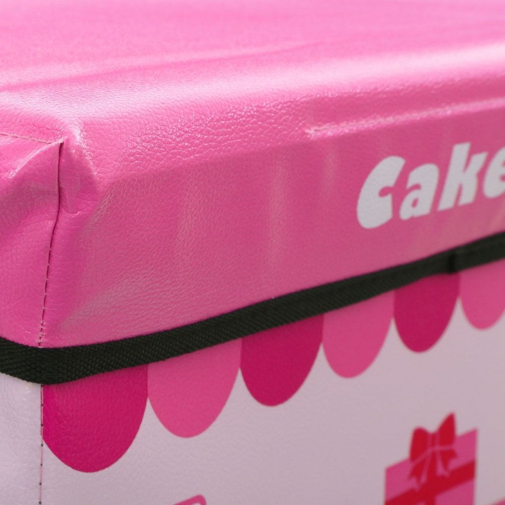 Children'S Cake Shop Design Storage Box/Seat