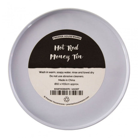 Hot Rod Large Money Tin