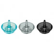 3 Assorted Glass Ring Holders - Set Of 12