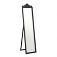 Boudoir Floorstanding Mirror With Matt Black Finish