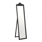 Boudoir Floorstanding Mirror With Matt Black Finish