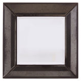 Riza Small Black Frame/ Bevelled Wall Mirror
