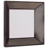 Riza Small Black Frame/ Bevelled Wall Mirror