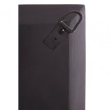 Riza Small Black Frame/ Bevelled Wall Mirror