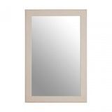 Heritage Antique White Wall Mirror