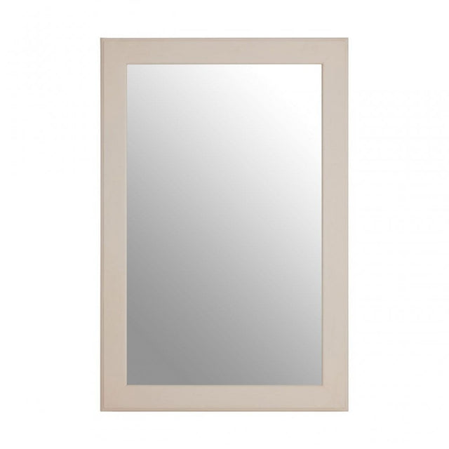 Heritage Antique White Wall Mirror