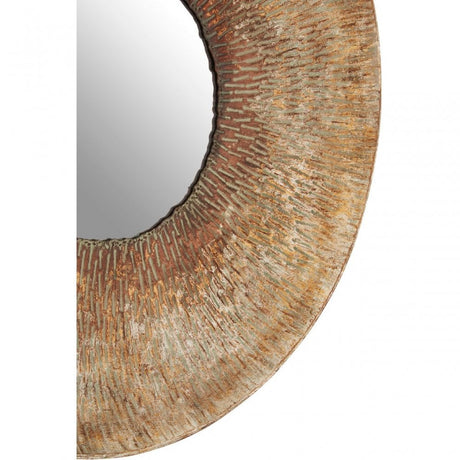 Faiza Small Textured Wall Mirror