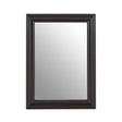 Henley Black Wooden Framed Wall Mirror