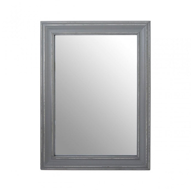 Henley Grey Wooden Frame Wall Mirror