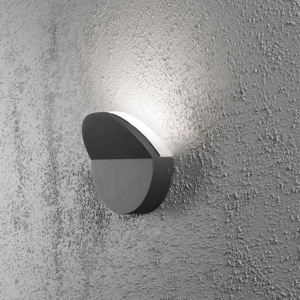 Matera Anthracite Grey High-Power LED Wall Light