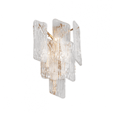 Piemonte Luxurious Gold Trio Light Wall Fixture