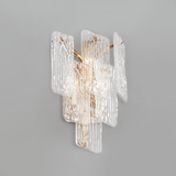 Piemonte Luxurious Gold Trio Light Wall Fixture
