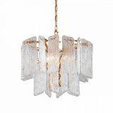 Piemonte Royal Gold Elegance 4-Light Handcrafted Chandelier