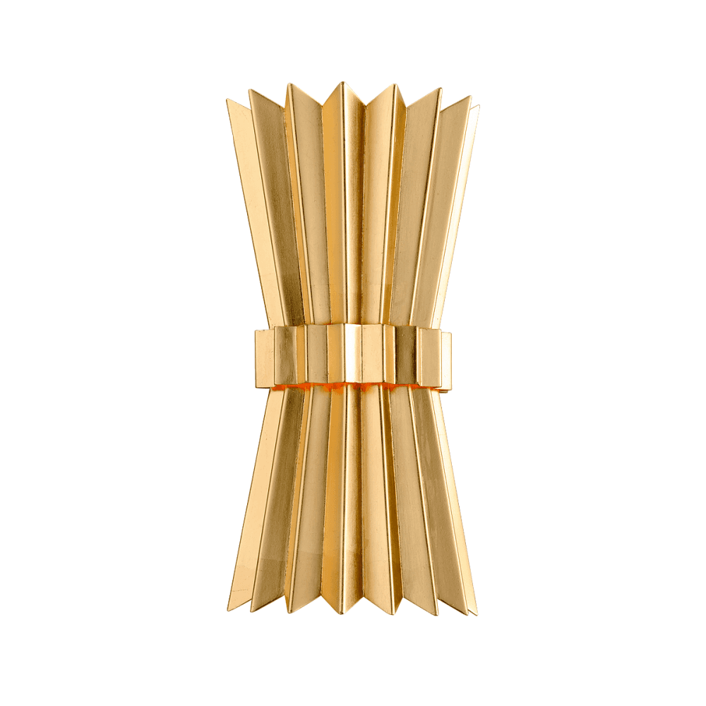 Gilded Elegance Double Light Wall Sconce