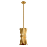 Elegant Gold Leaf Pendant Light - Moxy Collection